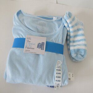 NEW $42 WOMEN'S 3-PIECE WINTER PAJAMA SET SIZE XX-LARGE
